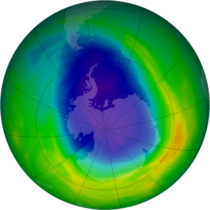 Ozone Map 1991-10-24